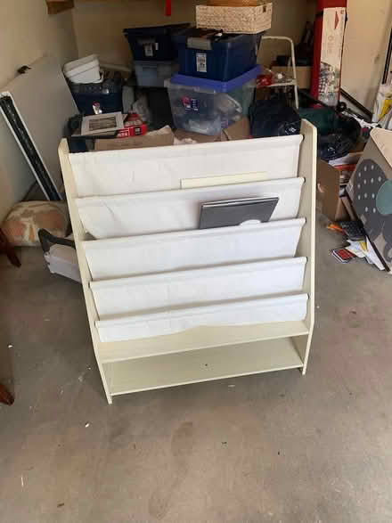 Photo of free Kid’s bookcase, toy box and toys (Off rodeo road) #1