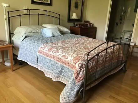 Photo of free Queen size bed and mattress (Warminster) #3