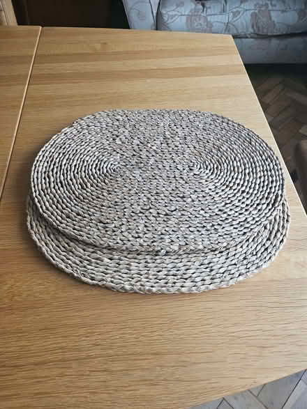 Photo of free Two large raffia table mats (St Stephens AL3) #1