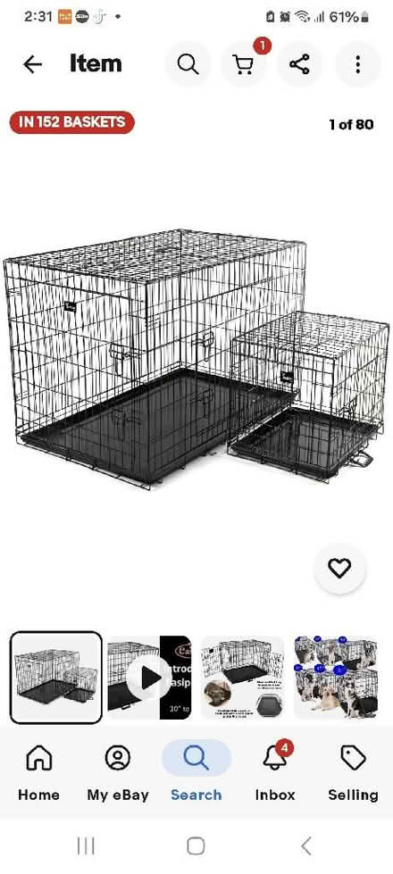 Photo of Dog cage or playpen (Stone Cross BN23) #2