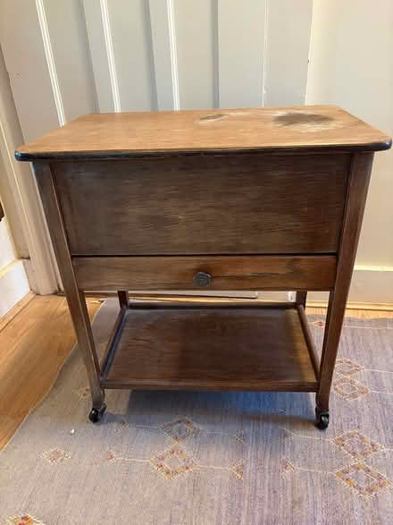 Photo of free Vintage sewing table (1950s?) (Barming, Maidstone ME16) #2