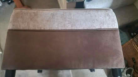 Photo of free Brown pouffe/ footstool (Kirk Hallam) #3