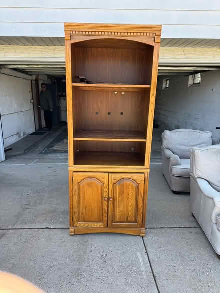 Photo of free Chairs, bookcases, storage unit (354 Edith Drive W. St. Paul) #3