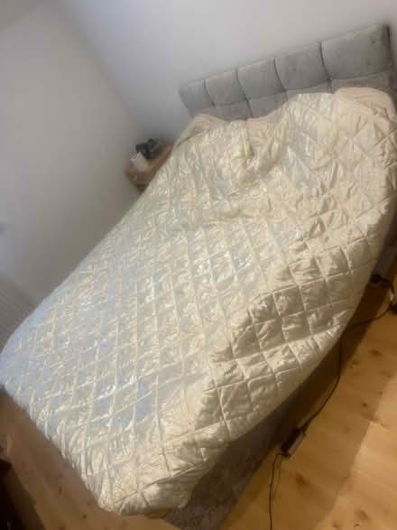 Photo of free Bed, Mattress with headboard (Sutton) #2