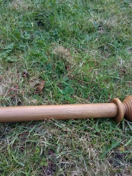 Photo of free Wooden curtain pole (Kinghorn KY3) #3