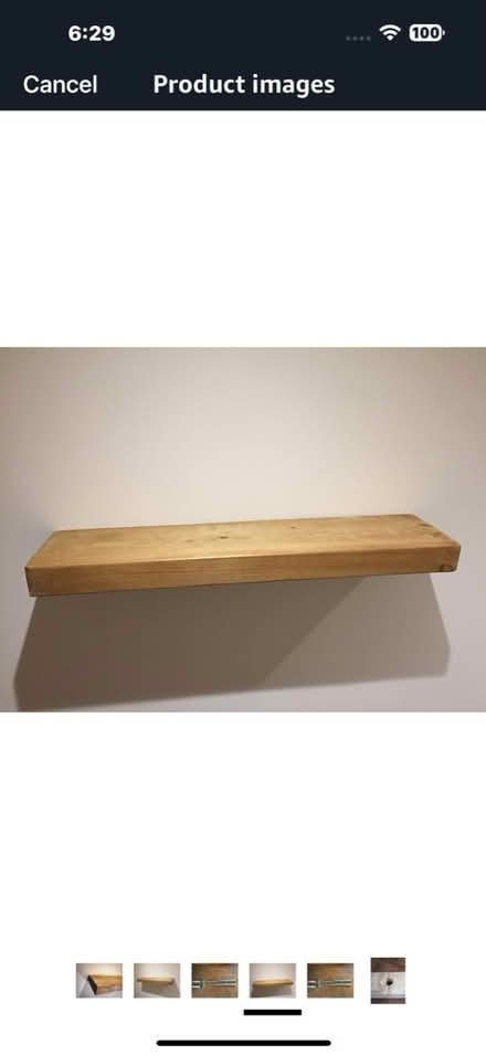 Photo of Thick wooden shelf (Knighton powys) #1