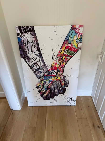 Photo of free Large Canvas painting/picture (Lostock Hall PR5) #2