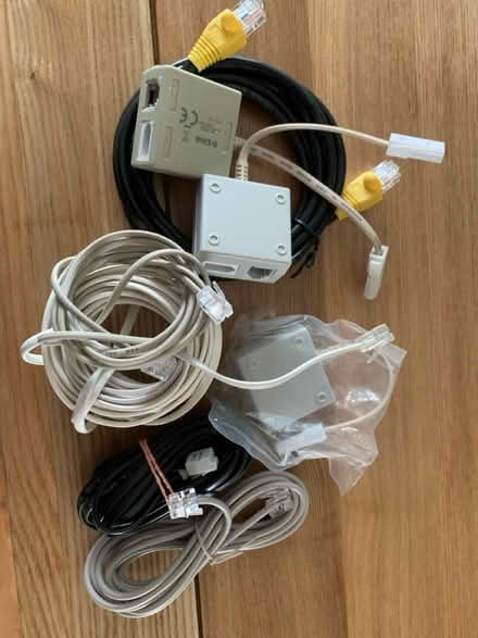 Photo of free Router and Ethernet cables (NR6) #1