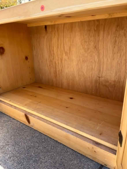 Photo of free Solid wood cabinet (maybe oak?) (Alameda) #3