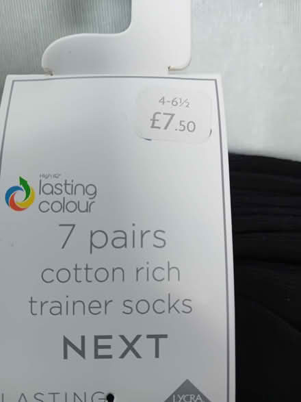 Photo of free Pack of trainer ankle socks ( size- junior 4-6.5) (Corsham SN13) #2