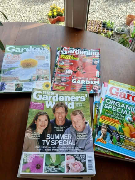Photo of free Gardening magazines (Willington DL15) #1