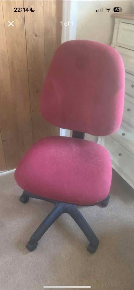 Photo of free Office chair (Brimfield, Ludlow) #1