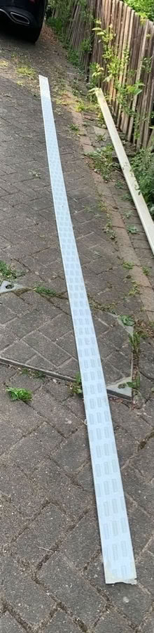 Photo of free New white plastic windowsill trim 5m x 9.5cm (Norton Lees S8) #1