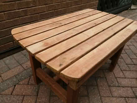Photo of free Garden coffee table (Littleover DE23) #1