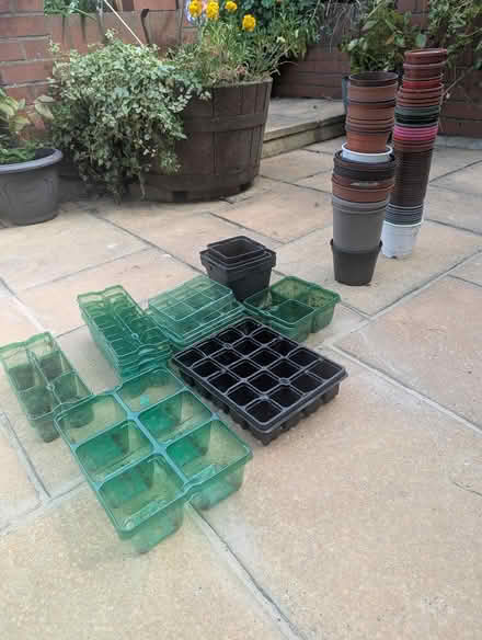 Photo of free Plastic pots for gardening (Ryton NE40) #1
