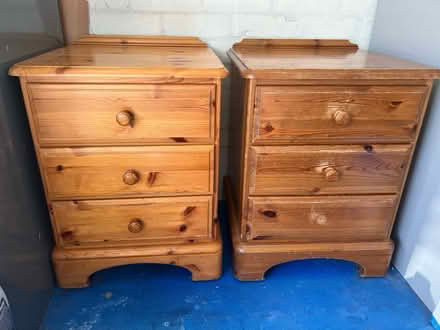 Photo of free Two Chest of 3 drawers with wheels (Hanworth Park TW13) #1