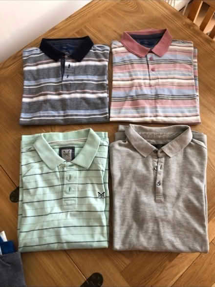 Photo of free Mens polo neck t-shirts x 4 (Cheshunt En8) #1
