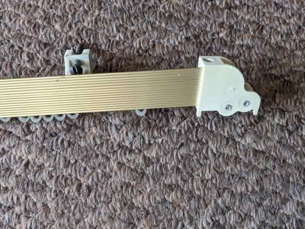 Photo of free Gilt coloured metal curtain rail (Emmer Green RG4) #2