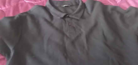 Photo of free NEW Black xxl mens t shirt with collar (Whitehill GU35) #3