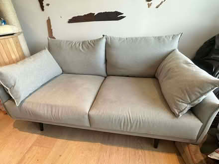Photo of free Grey Fabric 2-seater Sofa (Clerkenwell N1) #1