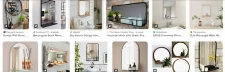 Photo of Mirror with Shelf (Sandy) #1