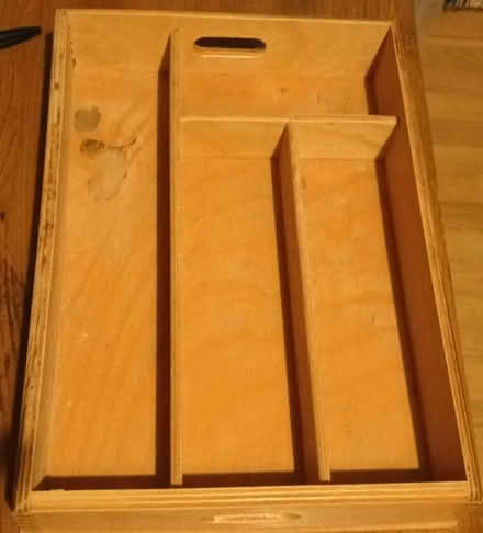 Photo of free Wooden cutlery tray (Moseley B13) #1