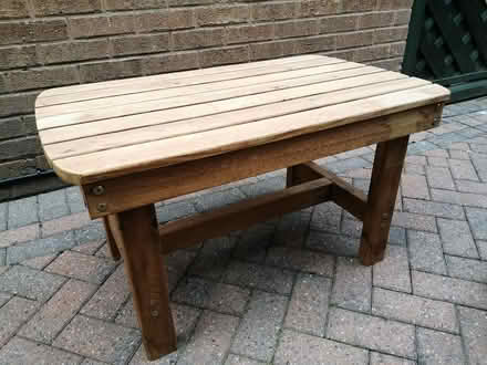 Photo of free Garden coffee table (Littleover DE23) #2