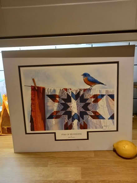 Photo of free Lithograph The Star of Bethlehem (Roundhill area brighton) #1