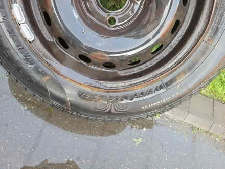 Photo of free 14" Steel wheels with tyres (Winsford Cheshire CW7) #2