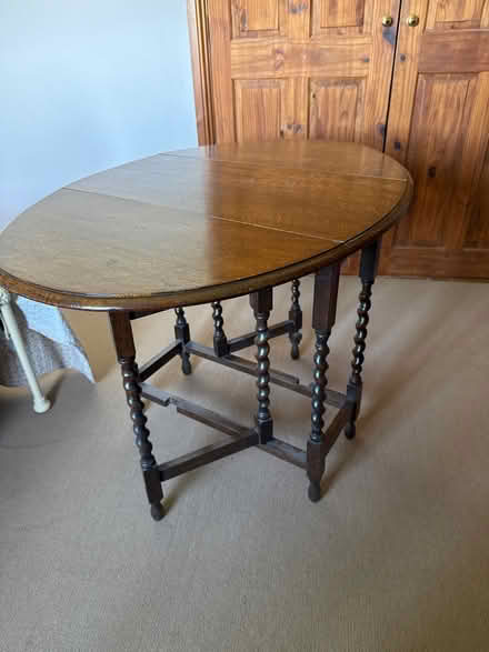 Photo of free Oval table (Little Hereford SY8) #1