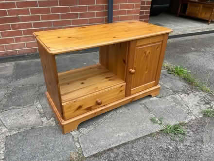 Photo of free Pine TV Stand (Fetcham) #2