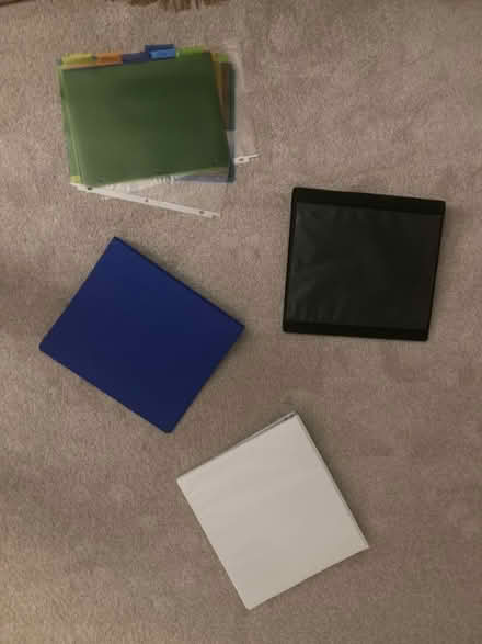 Photo of free 1 inch binders and dividers (North Chelmsford) #1