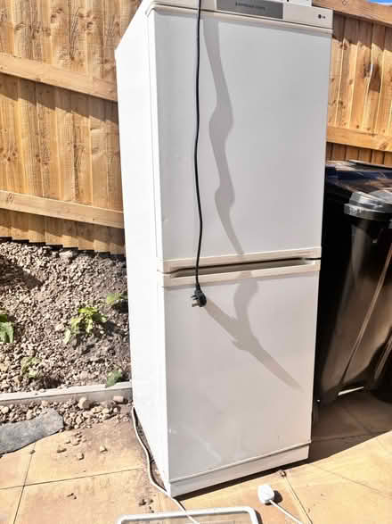 Photo of free LG FRIDGE/FREEZER & Microwave (64 Acorn Rise, Linthwaite) #1