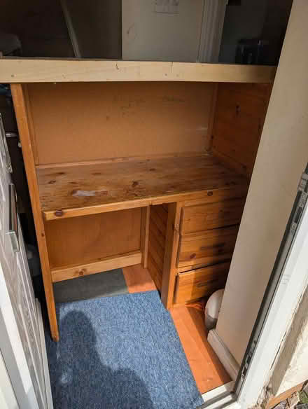Photo of free Solid pine desk (S2) #1