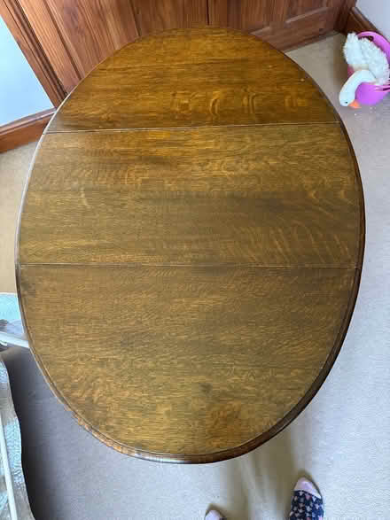Photo of free Oval table (Little Hereford SY8) #2