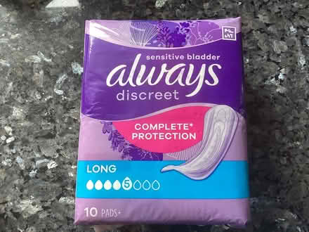 Photo of free Always sensitive bladder pads (Little Kingshill HP16) #1