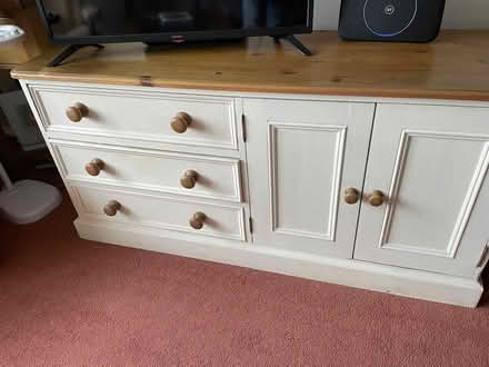 Photo of free Painted pine sideboard (Knighton LD7) #1