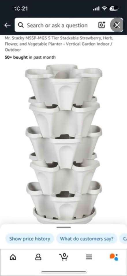 Photo of Stacking vertical planter (Willesden Junction) #1