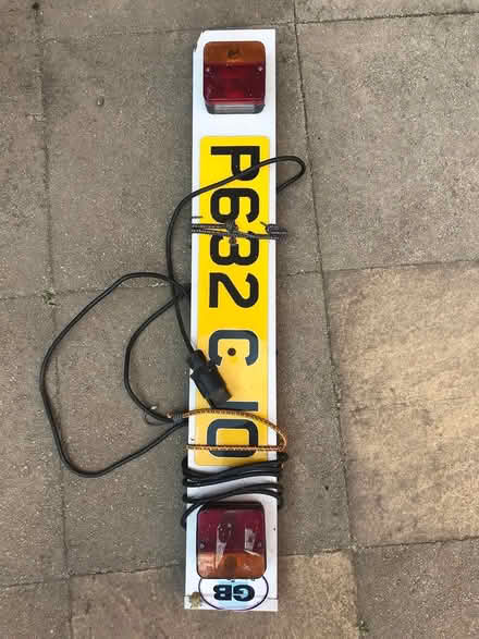 Photo of free Trailer lighting board (SY3 Radbrook Green.) #1
