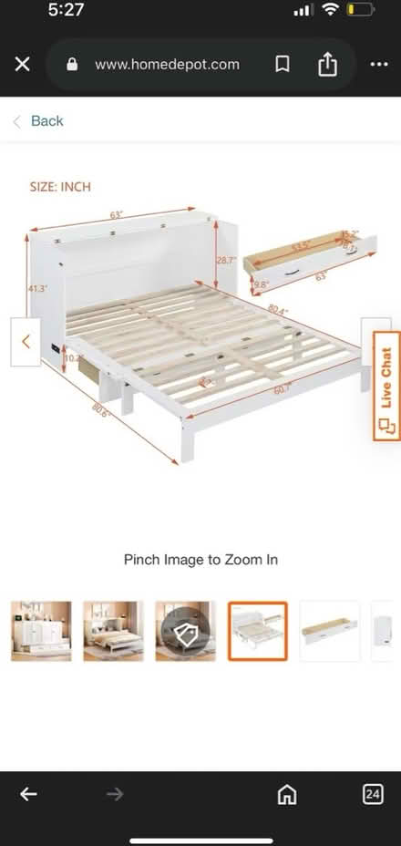 Photo of Murphy Bed (Whittier Minneapolis) #3