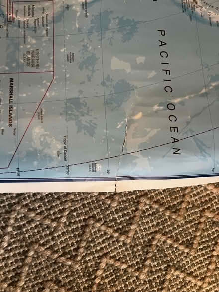 Photo of free Huge map of the world (Catford) #2