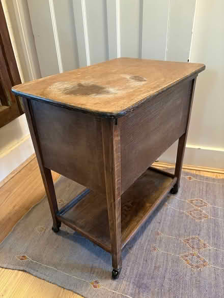 Photo of free Vintage sewing table (1950s?) (Barming, Maidstone ME16) #3