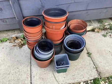 Photo of free Plastic plant pots (Three Fields Farm HP3) #1