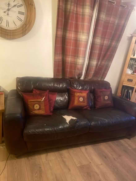 Photo of free Italian4 seater sofa (Whitworth Halls of Residence M14) #1