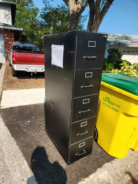 Photo of free File cabinet (Palm Harbor 34683 CR1 Tpa Rd) #1