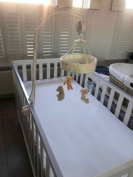 Photo of free Hardly used cot (E17) #1