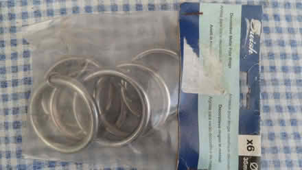 Photo of free Set of 6 decorative metal pole rings (Wilmslow SK9) #1