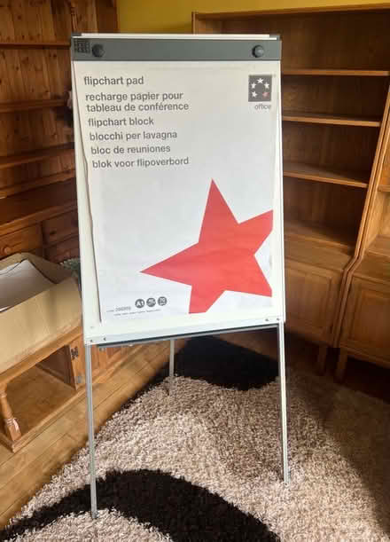 Photo of free Flipchart (A1 pad and stand) (New Brighton CH45) #1