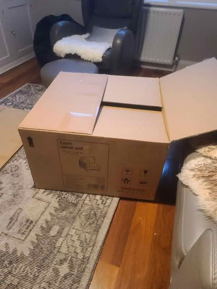 Photo of free Large, sturdy cardboard boxes (Hampton) #1