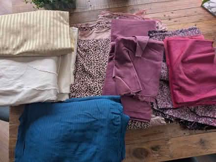 Photo of free Lots of upholstery fabric (M45 Whitefield) #1